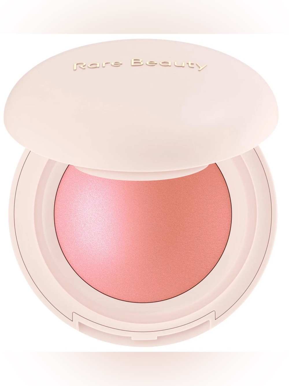 RARE BEAUTY SOFT PINCH LUMINOUS POWDER BLUSH;—CHEER ( LIGHT WARM PINK )